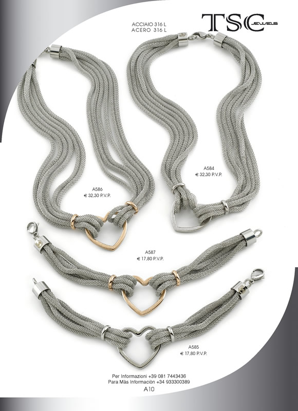 joyas personalizadas de acero