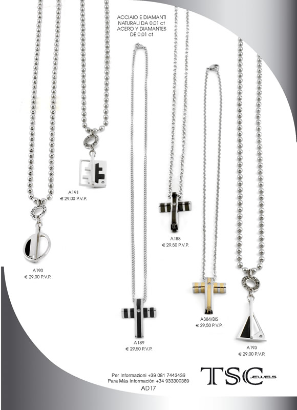 joyas personalizadas de acero