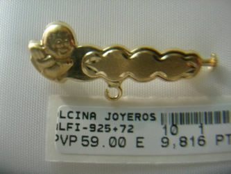 alfileres personalizados bebe