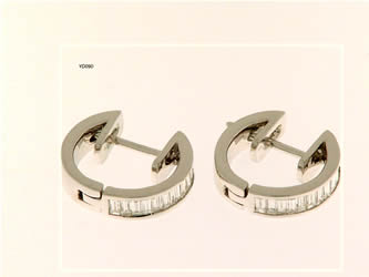 pendientes con brillantes joyas personalizadas