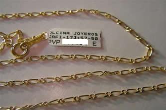 cadena oro Joyas Personalizadas