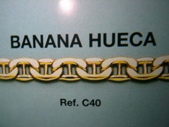 cadena oro Joyas Personalizadas