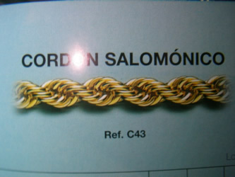 cadena oro Joyas Personalizadas