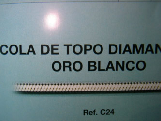 cadena oro Joyas Personalizadas