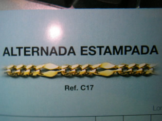 cadena oro Joyas Personalizadas