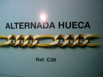 cadena oro Joyas Personalizadas