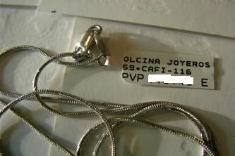 cadena oro Joyas Personalizadas
