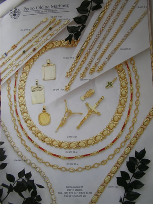 Catalogo de Joyas Personalizadas