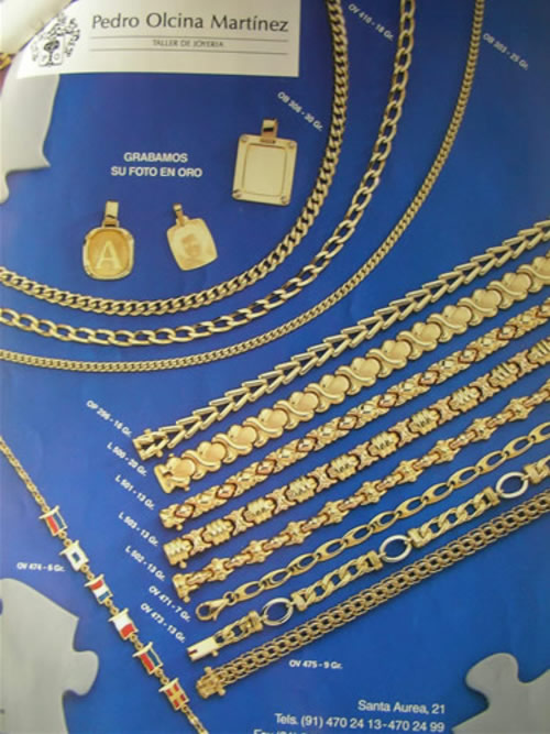 Catalogo de Joyas Personalizadas