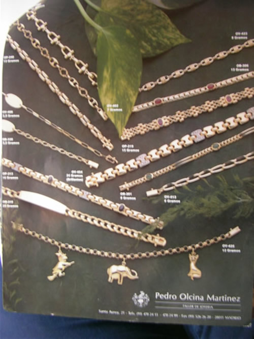 Catalogo de Joyas Personalizadas