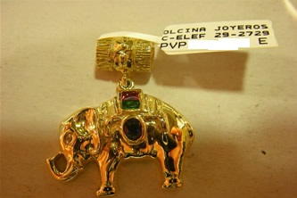 colgante elefante