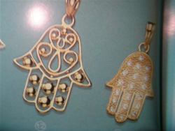 manos de fatima oro plata