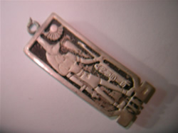 cartucho egipcio oro plata