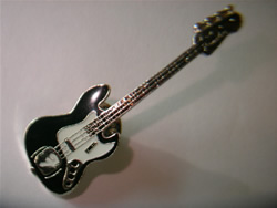 guitarra oro plata