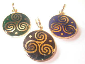 triskeles oro plata