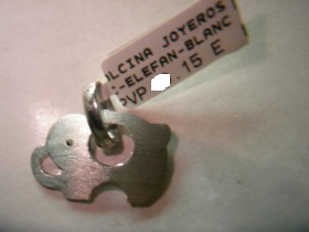 colgante elefante