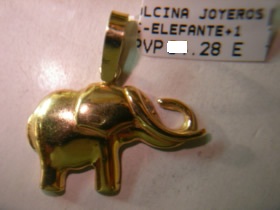 colgante elefante