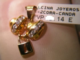 colgante corazon