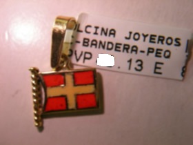 colgante bandera