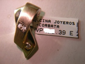 colgante corbata