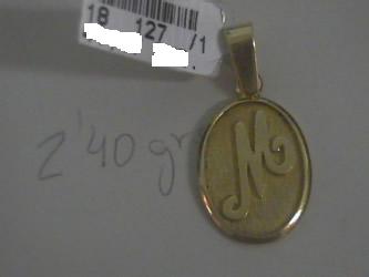 colgante letra
