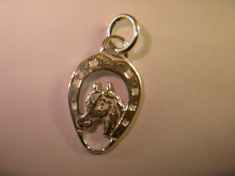 colgante herradura-caballo