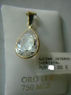 colgante circonita