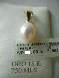 colgante perla