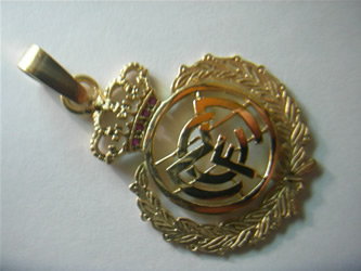 colgante real madrid
