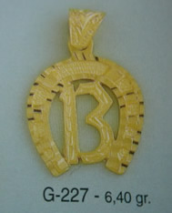 colgante 13