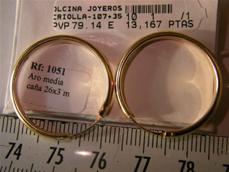 aros Joyas Personalizadas