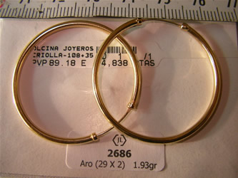 aros Joyas Personalizadas