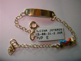 esclava bebe oro