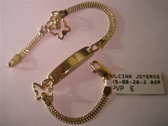 esclava bebe oro