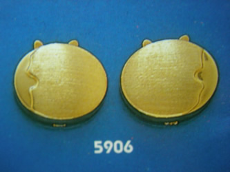 cubrebotones gemelos oro plata