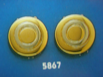 cubrebotones gemelos oro plata