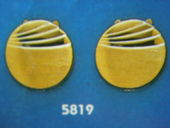 cubrebotones gemelos oro plata