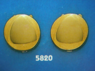 cubrebotones gemelos oro plata