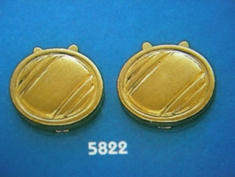 cubrebotones gemelos oro plata