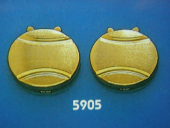 cubrebotones gemelos oro plata