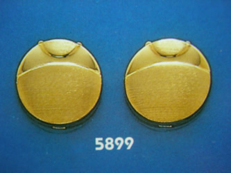 cubrebotones gemelos oro plata