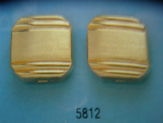 cubrebotones gemelos oro plata