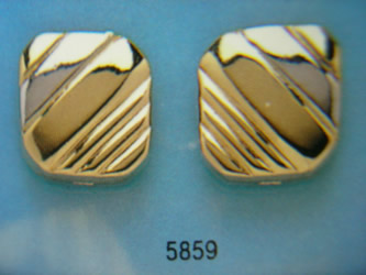 cubrebotones gemelos oro plata