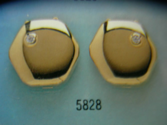 cubrebotones gemelos oro plata