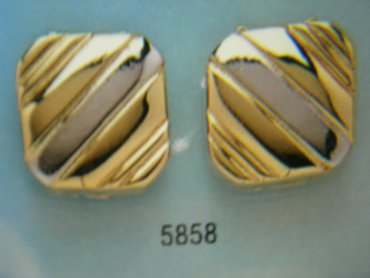 cubrebotones gemelos oro plata