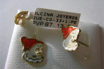pendientes niña