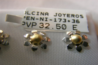 pendientes niña