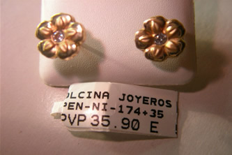 pendientes niña