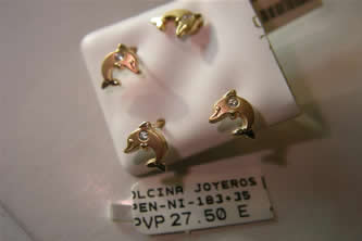pendientes niña