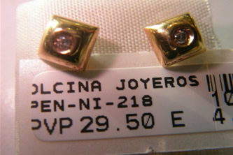 pendientes niña